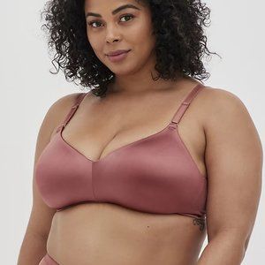 Torrid Withered Roses Pink Bra 42DDD